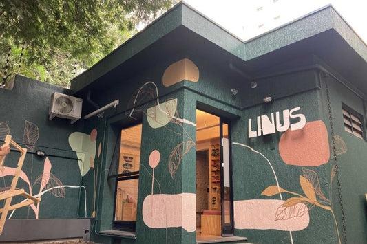 Imagem da casa Linus, localizada em São Paulo.