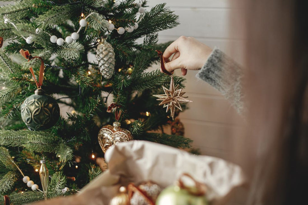 pinheiro de natal decorado 