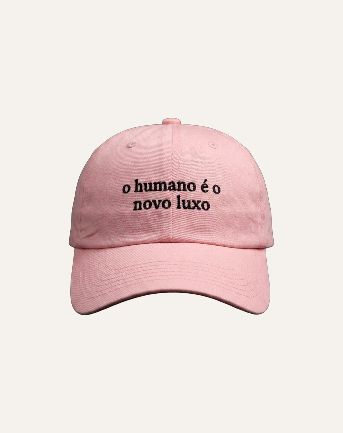 Boné "o humano é o novo luxo"