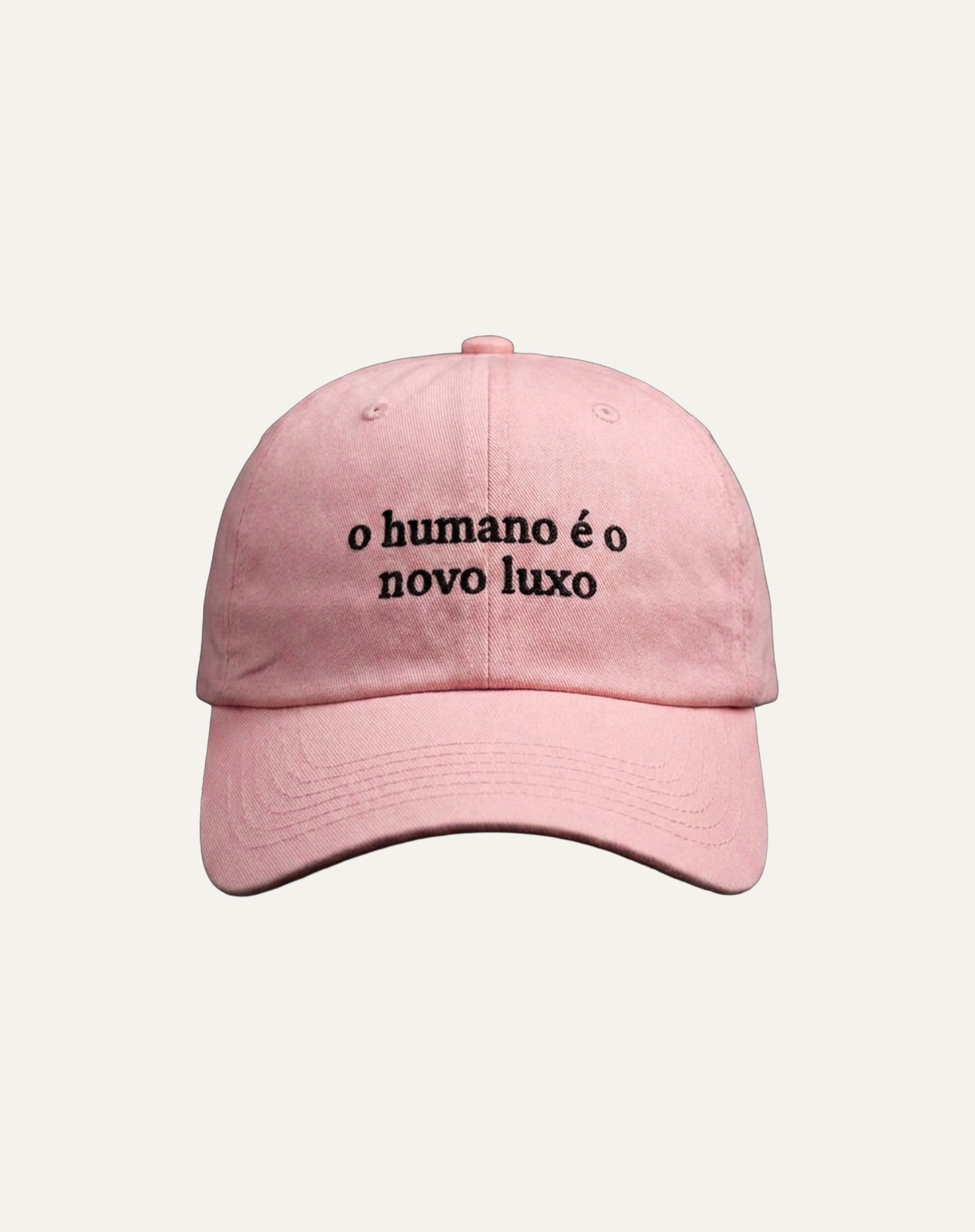 Boné "o humano é o novo luxo"