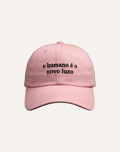 Boné "o humano é o novo luxo"
